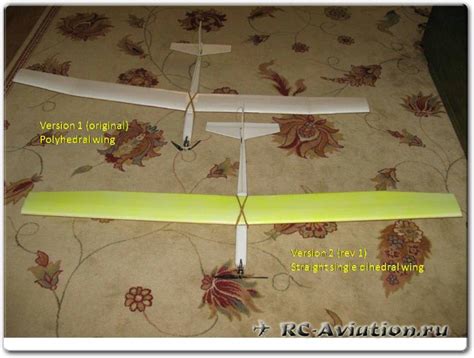 Простой планер из потолочки