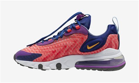 130発売！ナイキ エア マックス 270 リアクト Eng “レーザークリムゾンレーザーオレンジ” Nike Air Max 270 React Eng “laser Crimson