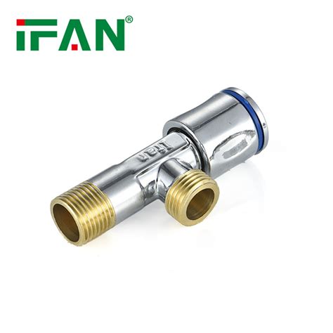 Ifan Brass Angle Valve Toilet Switch Heater Hot And Cold Thickened Triangle Valve China Brass