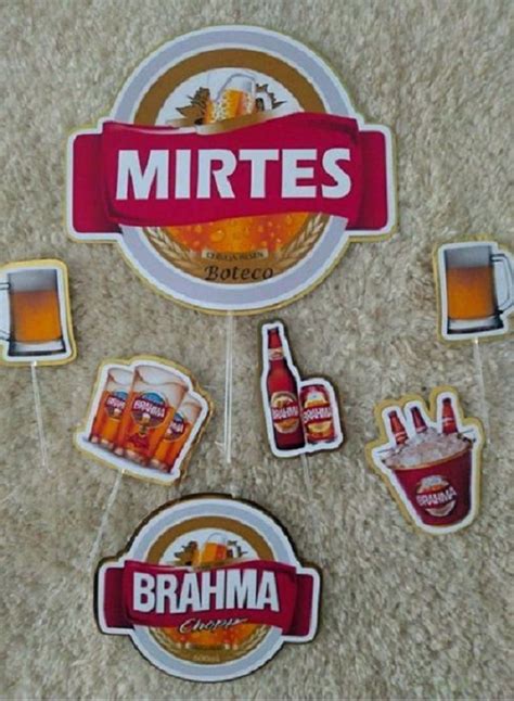 Arquivo Topo De Bolo Brahma Malzibier Elo Produtos Especiais Bolo