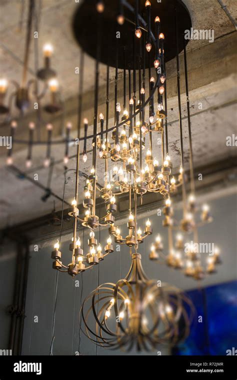 Decoration Vintage Style Ceiling Light Stock Photo Alamy