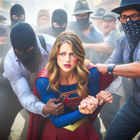 Supergirl Vs Angry Gang By Hoffman666 On Deviantart