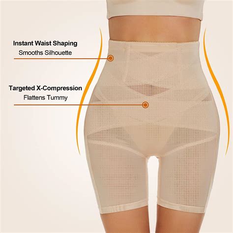SIMIYA Tummy Control Knickers, High Waisted Shapewear for Women, Tummy ...