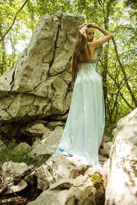 Lean Teen Milena D Strips Naked In The Forest Shows Her Hairy Pussy