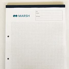 Печать блокнотов с перфорацией в Москве - заказать в типографии АСК Юнион.