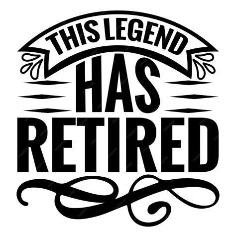 Premium Vector Retirement Svg Design