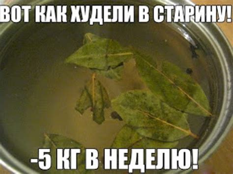 БАБУШКИН СЕКРЕТ ПОХУДЕНИЯ