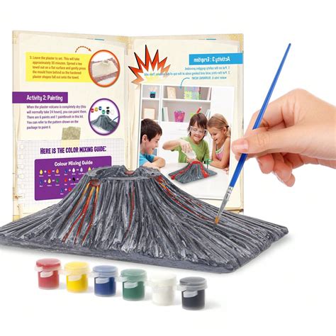 Volcanic Eruption Childrens Science Experiment Toys Students Diy