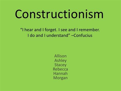 Constructionism