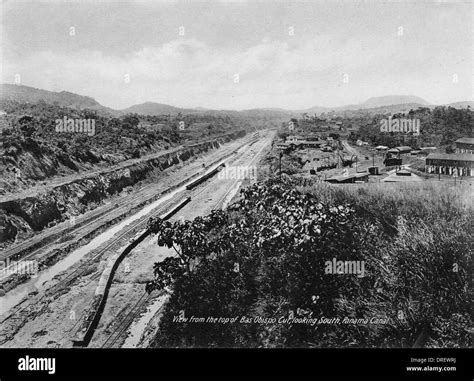 Construction of the Panama Canal Stock Photo - Alamy