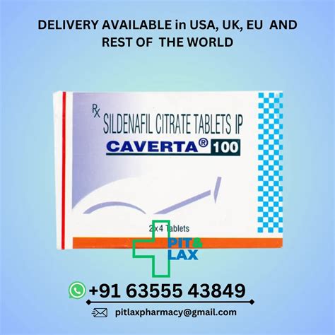 Caverta 100 Mg Tablets At Rs 354 Stripe Nana Varachha Surat ID