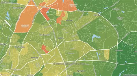 The Best Neighborhoods in Lanham, MD by Home Value | BestNeighborhood.org