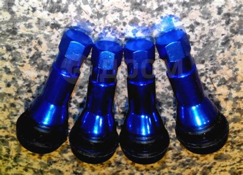 Вентили(ниппели) для литых дисков(синие). Цена за 4шт, новый, в наличии ...