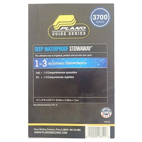 Plano Waterproof 1 Box Clear Waveinn