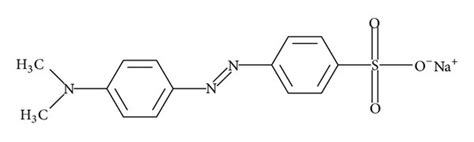 Chemical Structure Of Methyl Orange Download Scientific Diagram