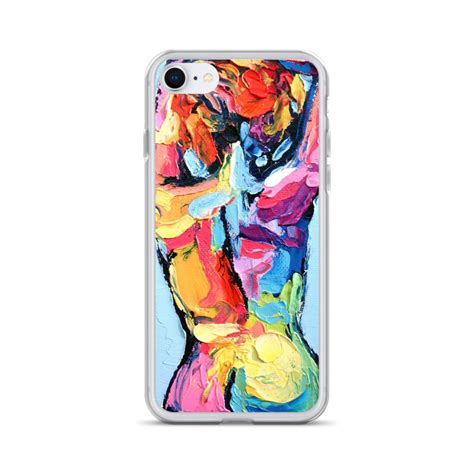 Abstract Nude IPhone Case Phone Protector Femme Colorful Female Nude