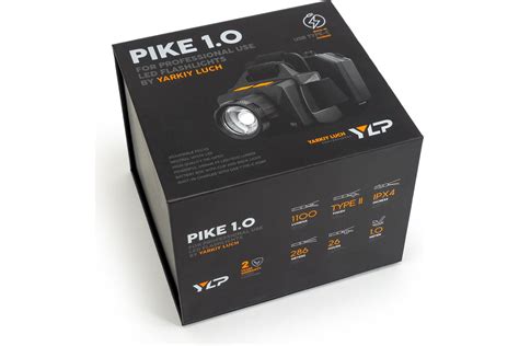 Фонарь ЯРКИЙ ЛУЧ YLP Pike 1.0 зимний налобный Osram P9 5000К +red ...