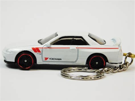Hot Wheels Nissan Skyline R Keychain Gift Shipping On Etsy