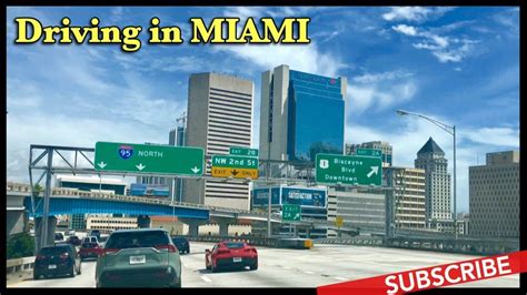 Driving Downtown Miami 4k Youtube