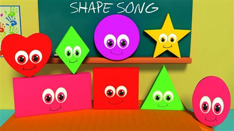 Nursery Rhymes From Oh My Genius The Shapes Song Shape Song Youtube