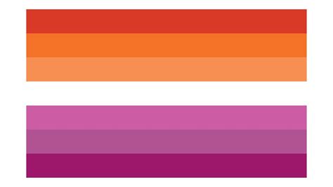 Lesbian Flag Illustration Lesbian Pride Flag Icon 12693304 Vector Art At Vecteezy