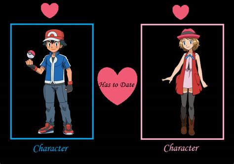 Ash Ketchum Has to Date with Serena by AnimeFan1689 on DeviantArt