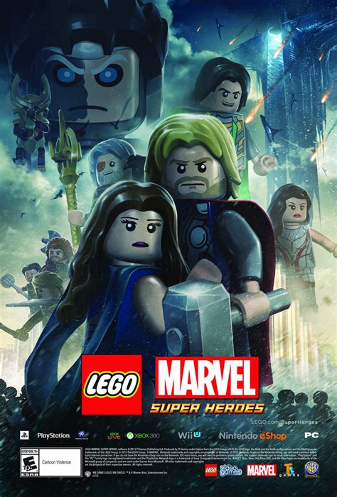 Лего Marvel Heroes - discinstrukciya