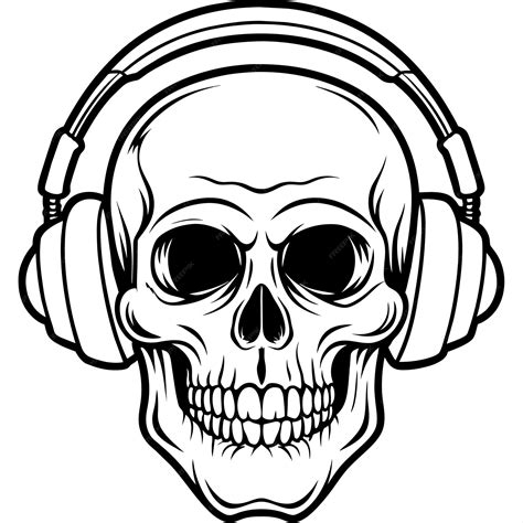 headphones drawing 4