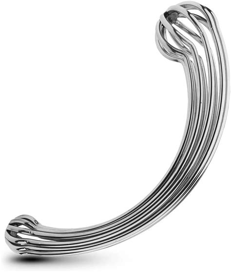 Amazon Pure G Spot Metal Wand Hollow Anal Prostate Massage Stick Polished Steel Massager