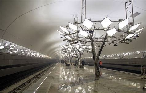 Москва, станция метро Тропарёво | Beijing subway, Underground cities ...