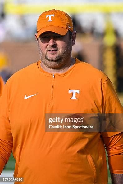 Tennessee Volunteers Head Coach Josh Heupel During A Sec Conference