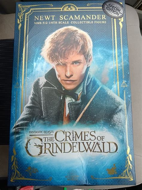 Hot Toys Th Scale Newt Scamander Collectible Figure Mms Deluxe Mms B Ready Stock Can
