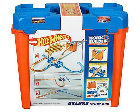 Mattel Hot Wheels Track Builder Deluxe Stunt Box Set Mttggp Hobbytown