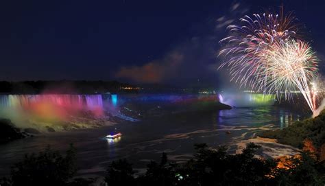 Niagara Falls at Night - Niagara Falls
