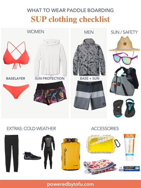 Paddle Boarding Outfit Ideas And Clothing Checklist
