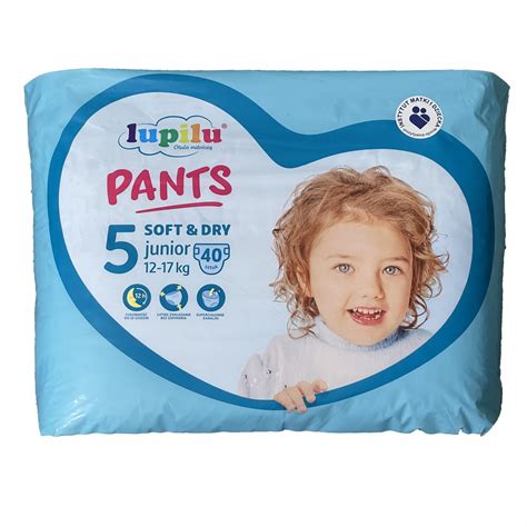 Підгузники трусики Lupilu soft & dry 5 Junior, 12-17 кг, 40 шт – фото ...