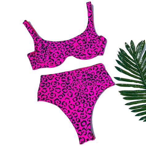 Biquini Alice On A Rosa Neon Hot S C S Kariocas