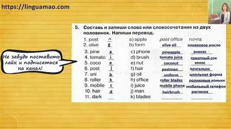 Spotlight 4 класс Сборник упражнений страница 51 номер 5 ГДЗ решебник ...