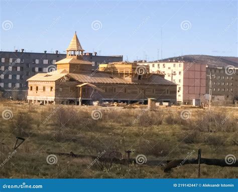 City of Bilibino in Chukotka, Russia Stock Image - Image of chukotka ...