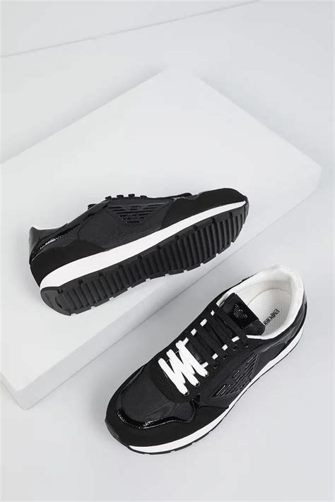 Кроссовки EMPORIO ARMANI - цена 14290 ₽ купить в интернет-магазине ...