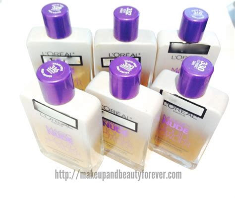 All Loreal Paris Magic Nude Liquid Powder Bare Skin Perfecting Makeup Foundation Spf Shades