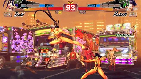 Ultra Street Fighter Omega Mode Mods Sexy New Ibuki Makoto Bikini