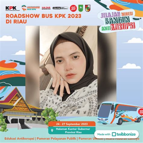 Roadshow Bus KPK 2023 Di Jambi SMAN 15 TANJUNG JABUNG BARAT