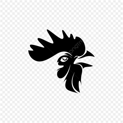 Rooster Head Silhouette Png Transparent Rooster Head Silhouette Hen
