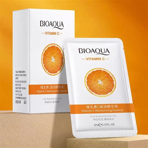 Эссенция для лица bioaqua (vitamin c) с экстрактом витамина с 2 ml ...