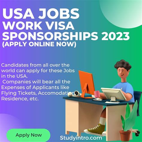 USA Jobs Work Visa Sponsorships 2023 Study Intro