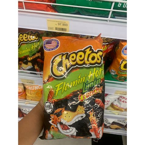 Jual Cheetos Flamin Hot Crunchy Potato Chips Shopee Indonesia