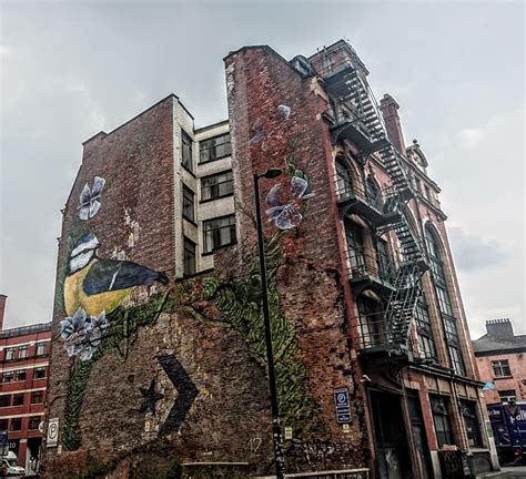 Street Art and Graffiti in Manchester's Northern Quarter • Inspiring City