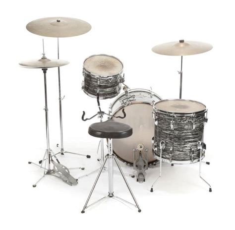 Ringo Starr’s Ludwig oyster black pearl drum kit (rear view) | The ...