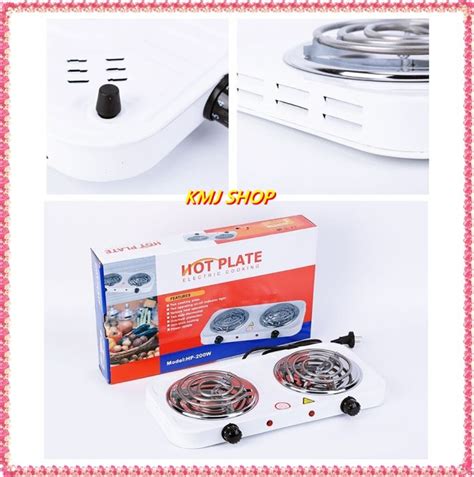 Cooking Appliances Portable Electric Stove Double Burner 220V 2000W Kitchen Hot Plates Household